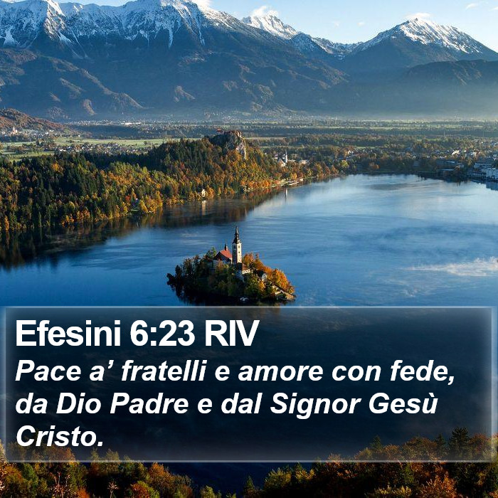 Efesini 6:23 RIV Bible Study