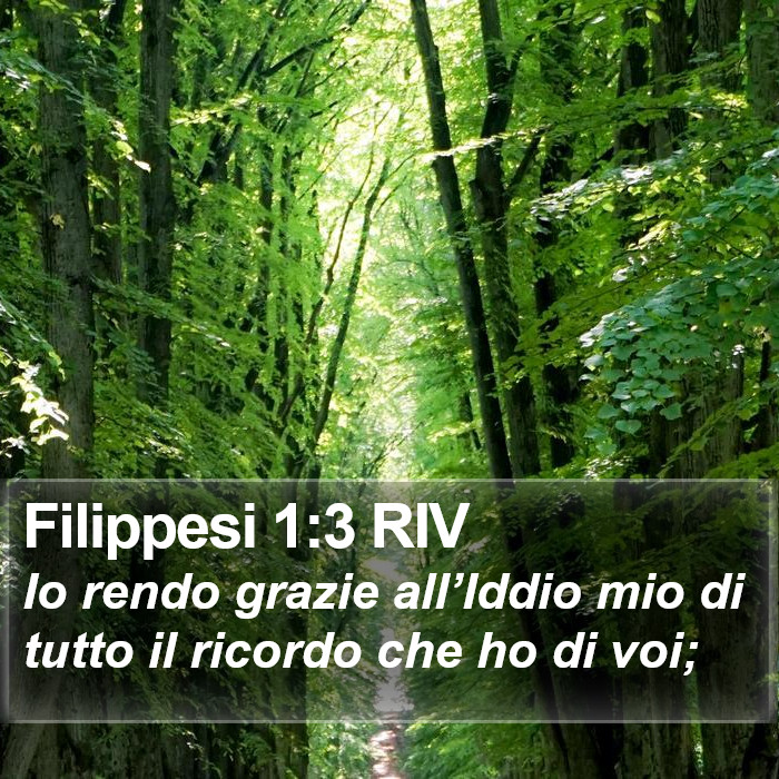 Filippesi 1:3 RIV Bible Study