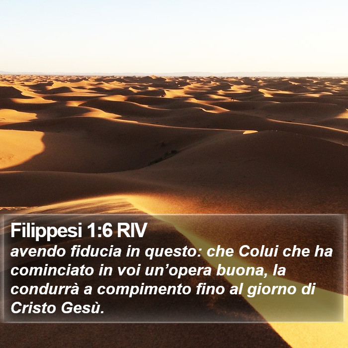 Filippesi 1:6 RIV Bible Study