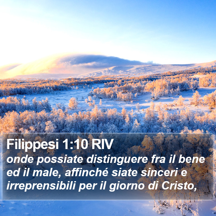 Filippesi 1:10 RIV Bible Study