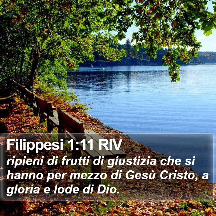 Filippesi 1:11 RIV Bible Study