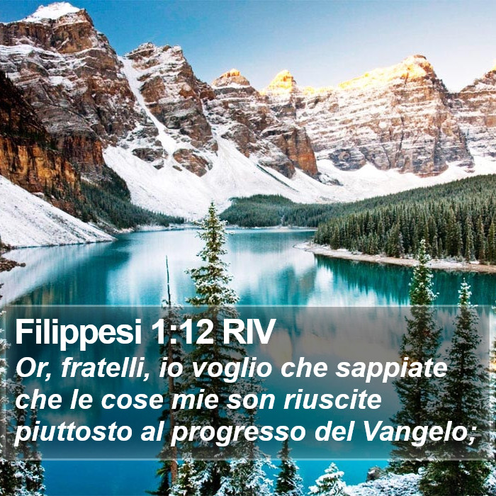 Filippesi 1:12 RIV Bible Study