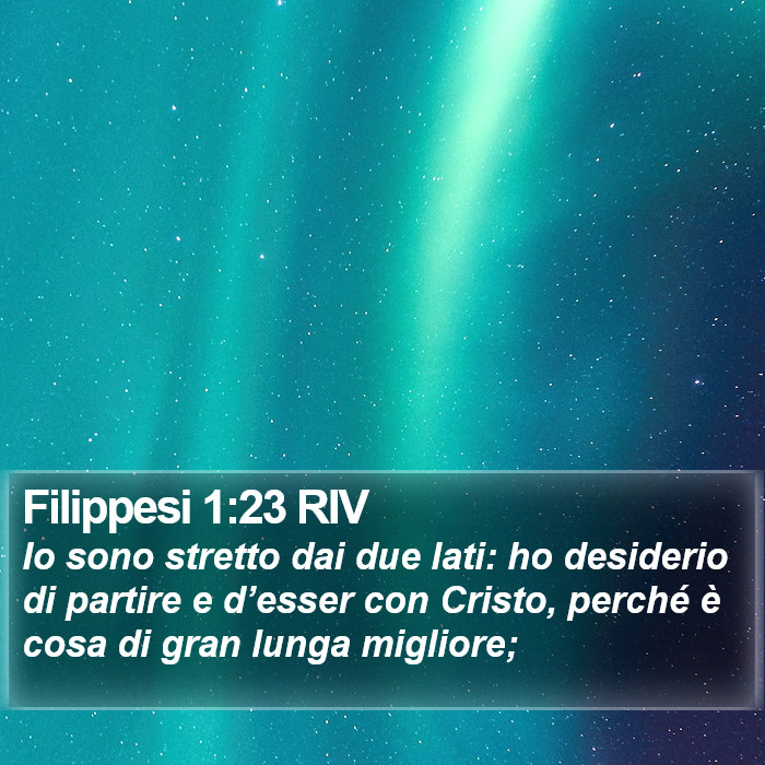 Filippesi 1:23 RIV Bible Study