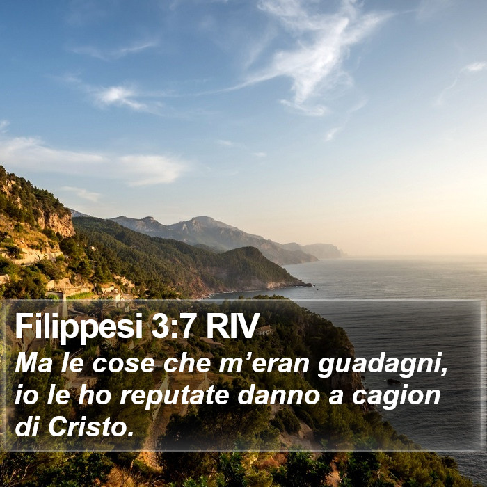 Filippesi 3:7 RIV Bible Study