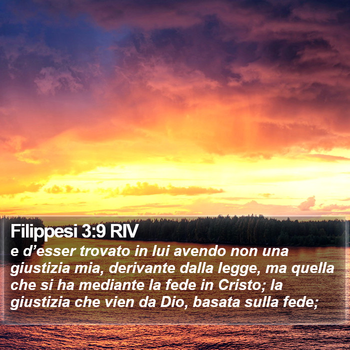 Filippesi 3:9 RIV Bible Study