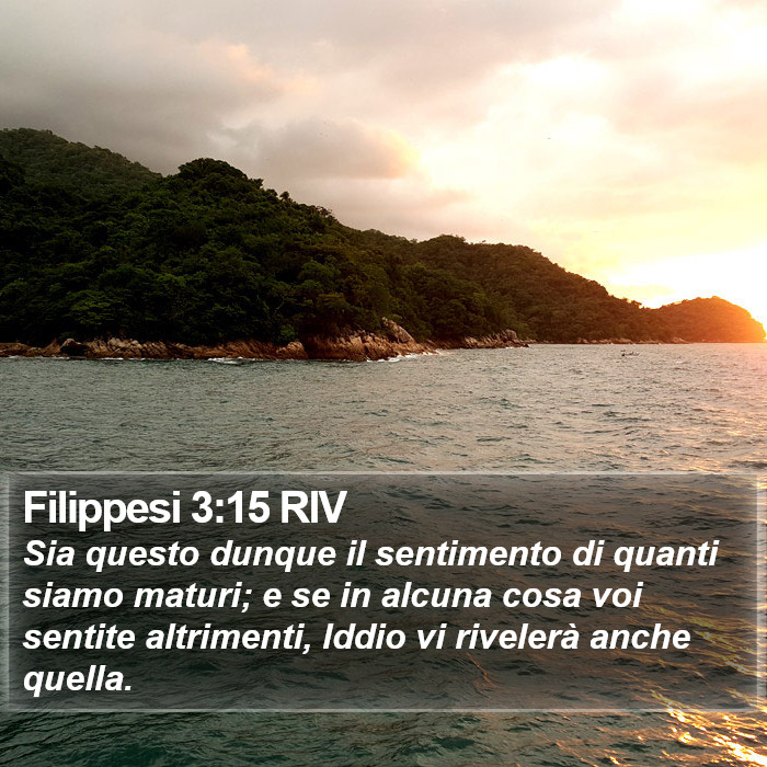 Filippesi 3:15 RIV Bible Study