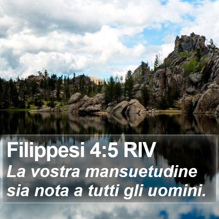 Filippesi 4:5 RIV Bible Study