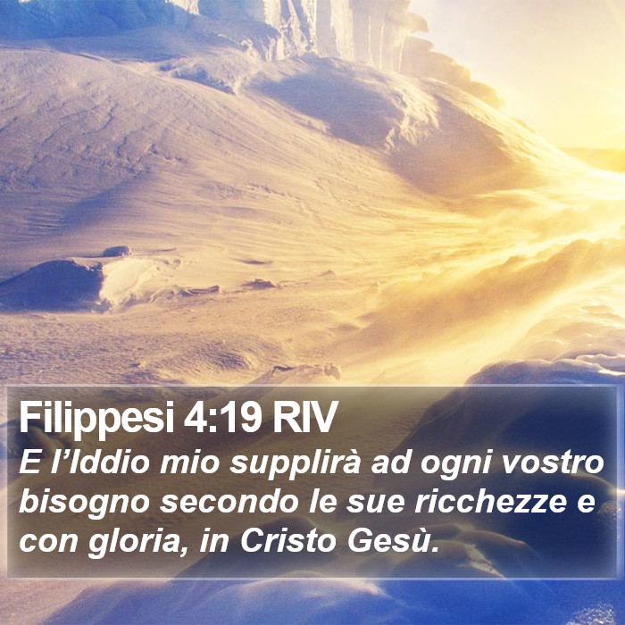 Filippesi 4:19 RIV Bible Study