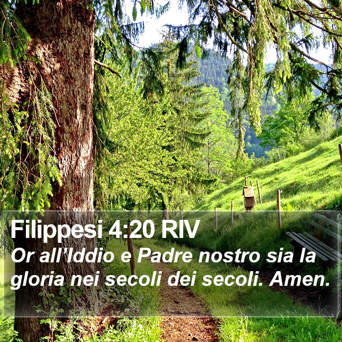 Filippesi 4:20 RIV Bible Study