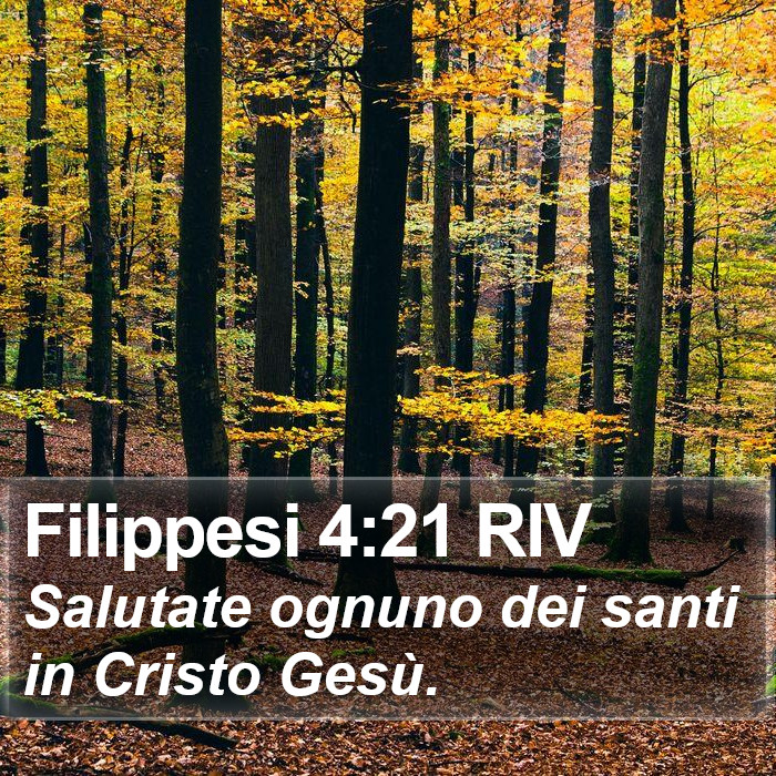 Filippesi 4:21 RIV Bible Study