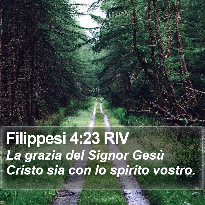 Filippesi 4:23 RIV Bible Study