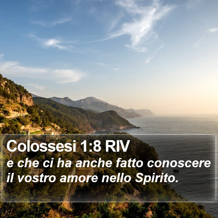 Colossesi 1:8 RIV Bible Study