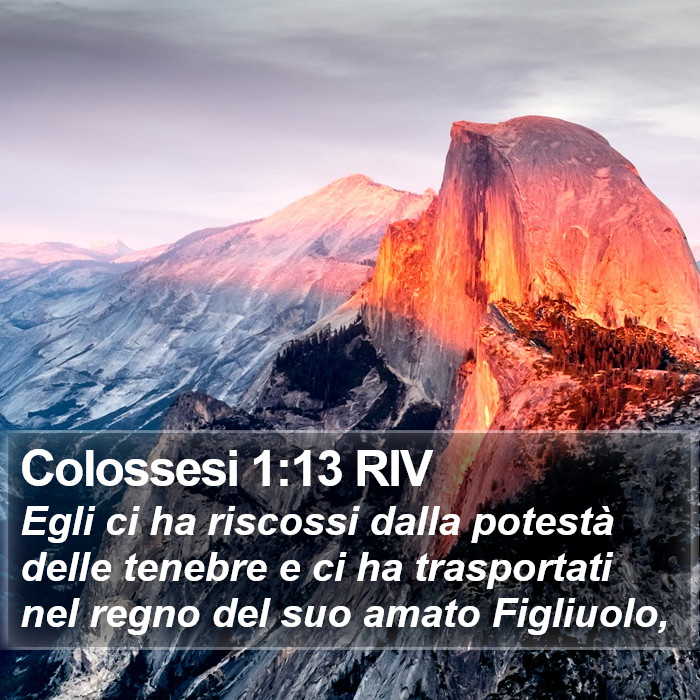 Colossesi 1:13 RIV Bible Study