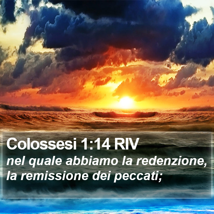 Colossesi 1:14 RIV Bible Study