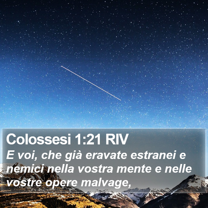 Colossesi 1:21 RIV Bible Study