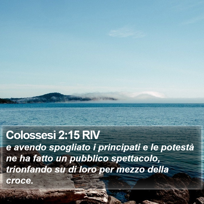 Colossesi 2:15 RIV Bible Study