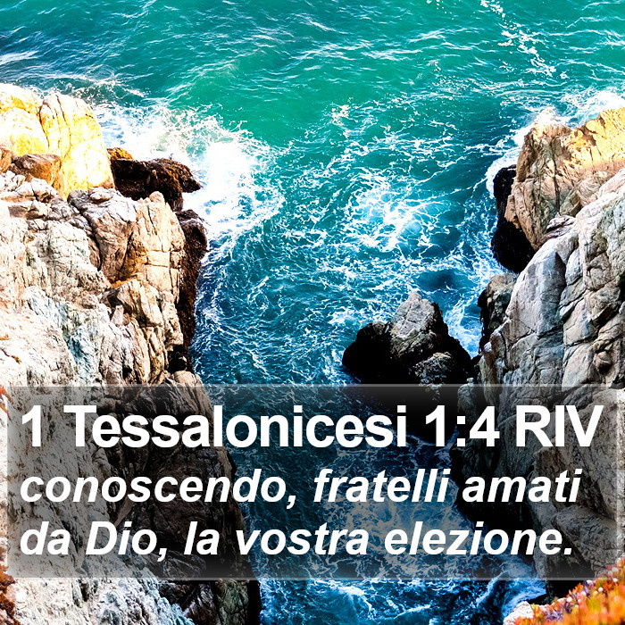 1 Tessalonicesi 1:4 RIV Bible Study