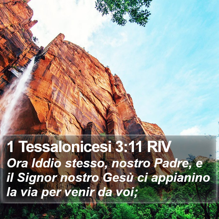 1 Tessalonicesi 3:11 RIV Bible Study