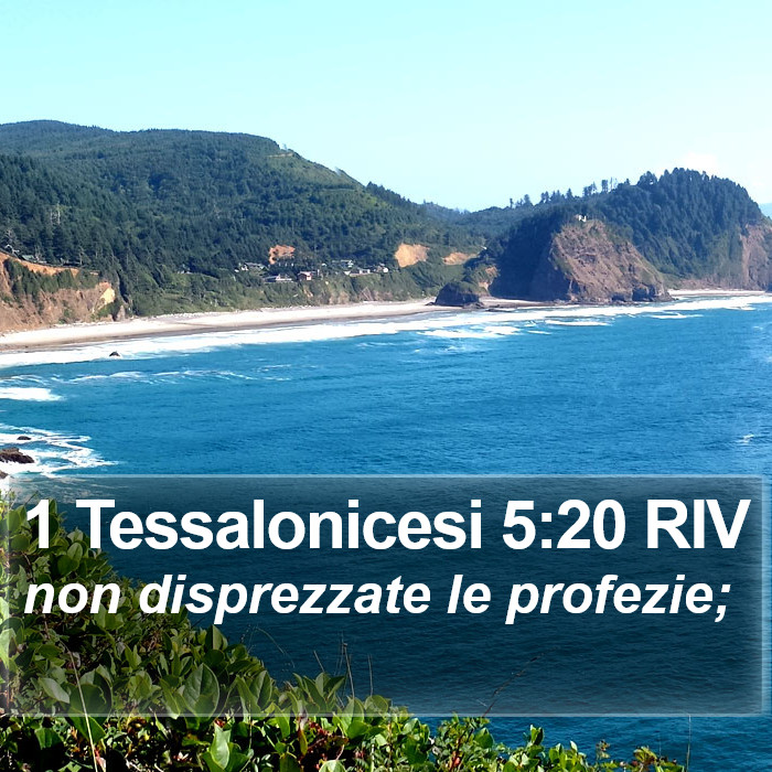 1 Tessalonicesi 5:20 RIV Bible Study