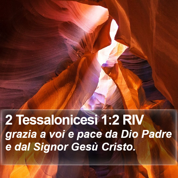 2 Tessalonicesi 1:2 RIV Bible Study