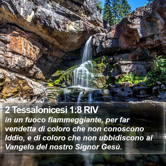 2 Tessalonicesi 1:8 RIV Bible Study