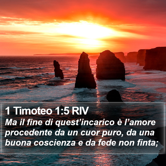 1 Timoteo 1:5 RIV Bible Study