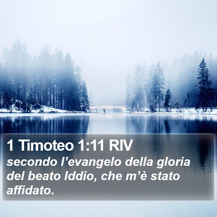 1 Timoteo 1:11 RIV Bible Study