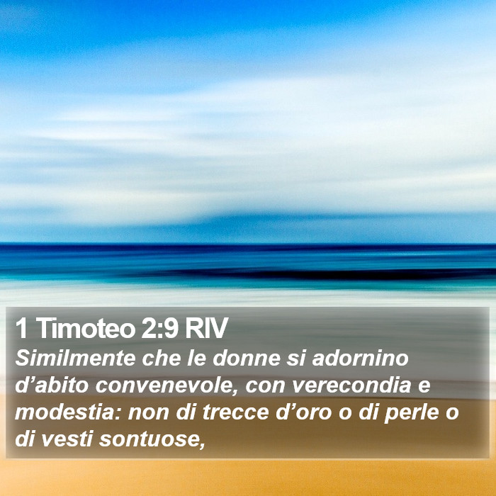 1 Timoteo 2:9 RIV Bible Study