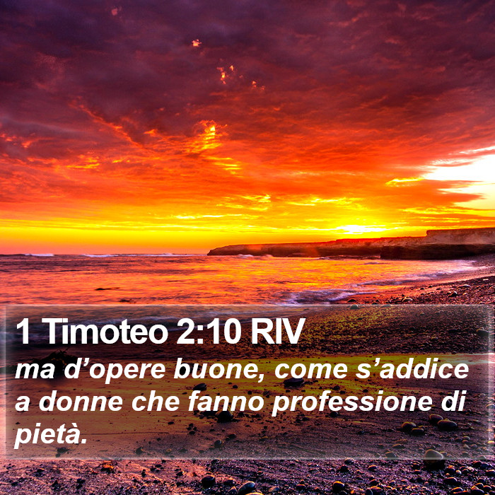 1 Timoteo 2:10 RIV Bible Study