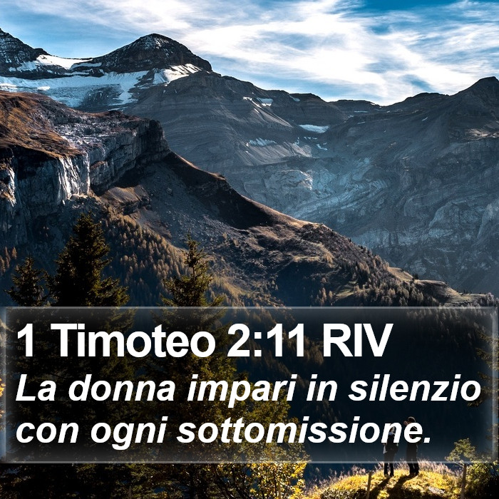 1 Timoteo 2:11 RIV Bible Study