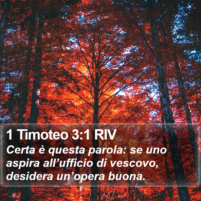 1 Timoteo 3:1 RIV Bible Study