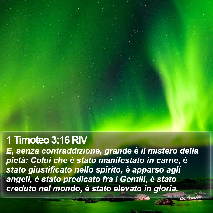 1 Timoteo 3:16 RIV Bible Study