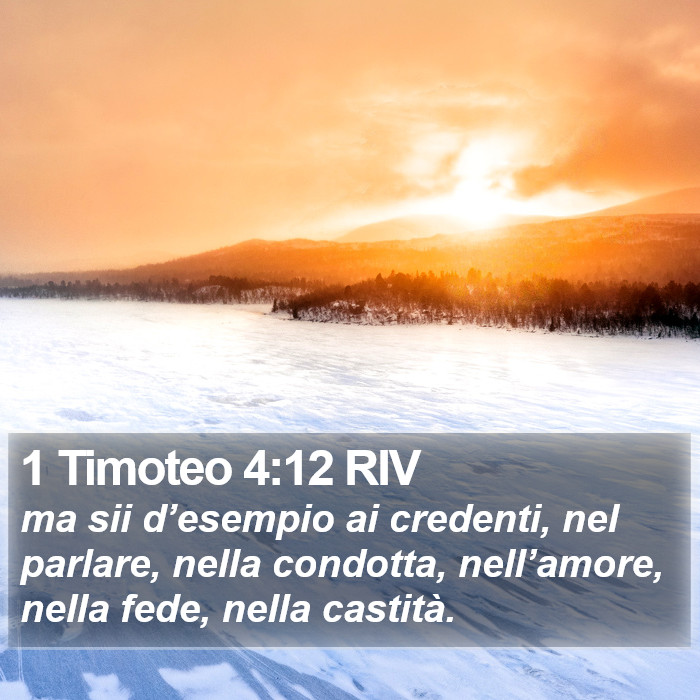 1 Timoteo 4:12 RIV Bible Study