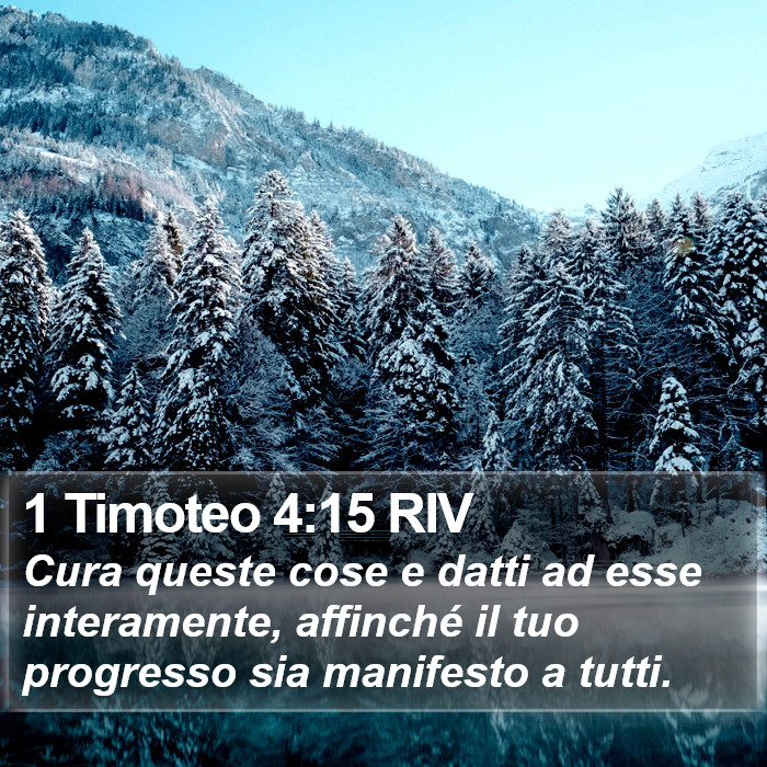 1 Timoteo 4:15 RIV Bible Study