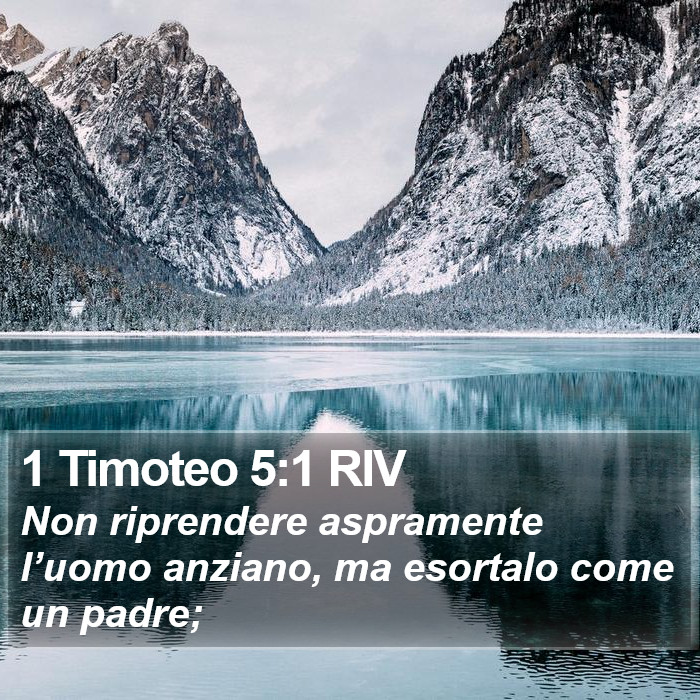 1 Timoteo 5:1 RIV Bible Study