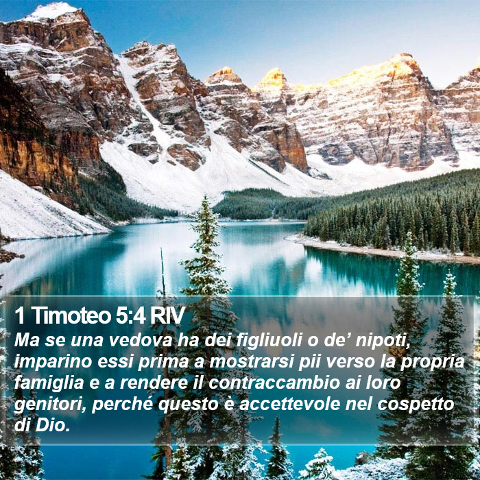 1 Timoteo 5:4 RIV Bible Study