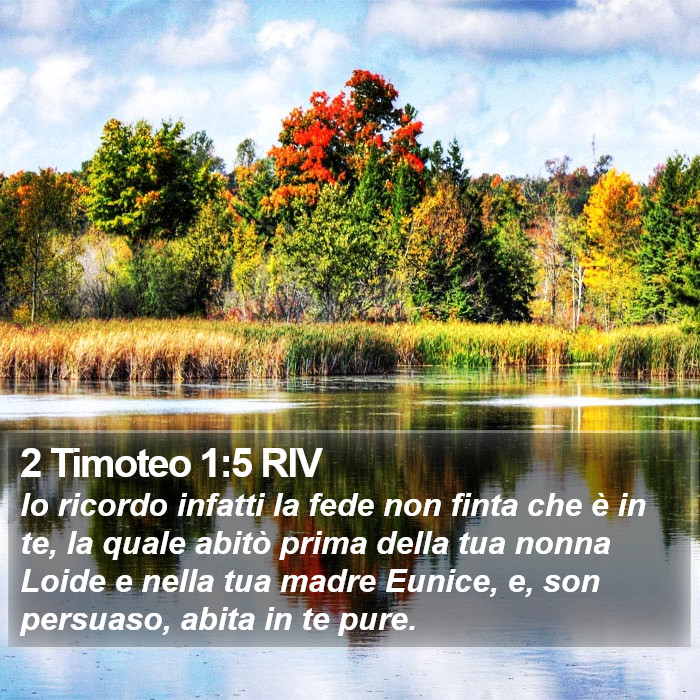 2 Timoteo 1:5 RIV Bible Study