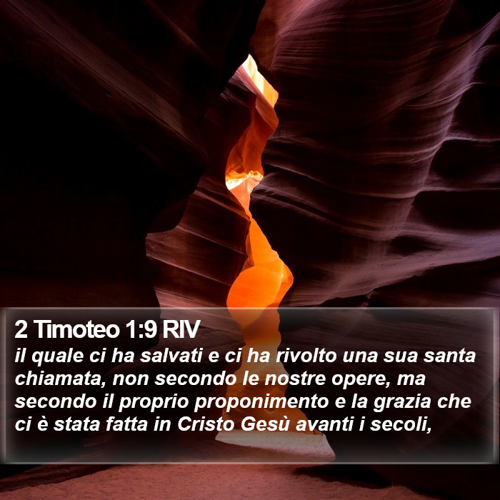 2 Timoteo 1:9 RIV Bible Study