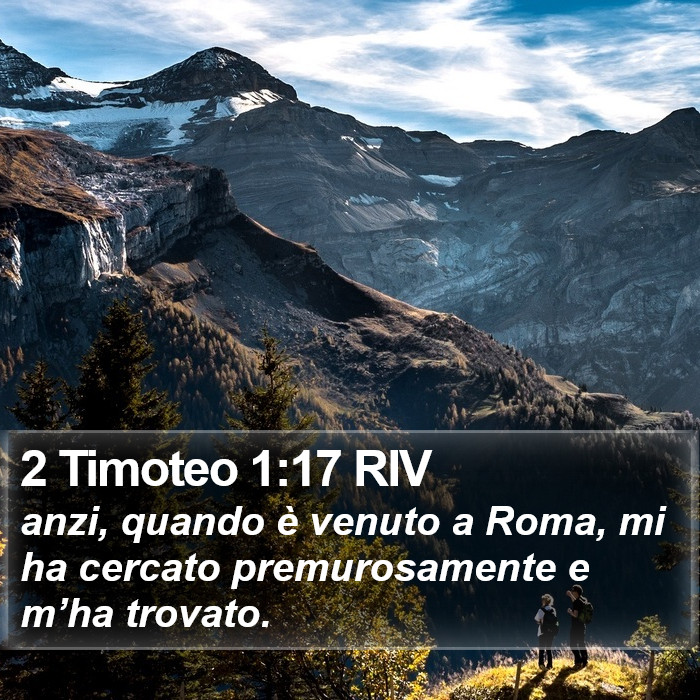 2 Timoteo 1:17 RIV Bible Study