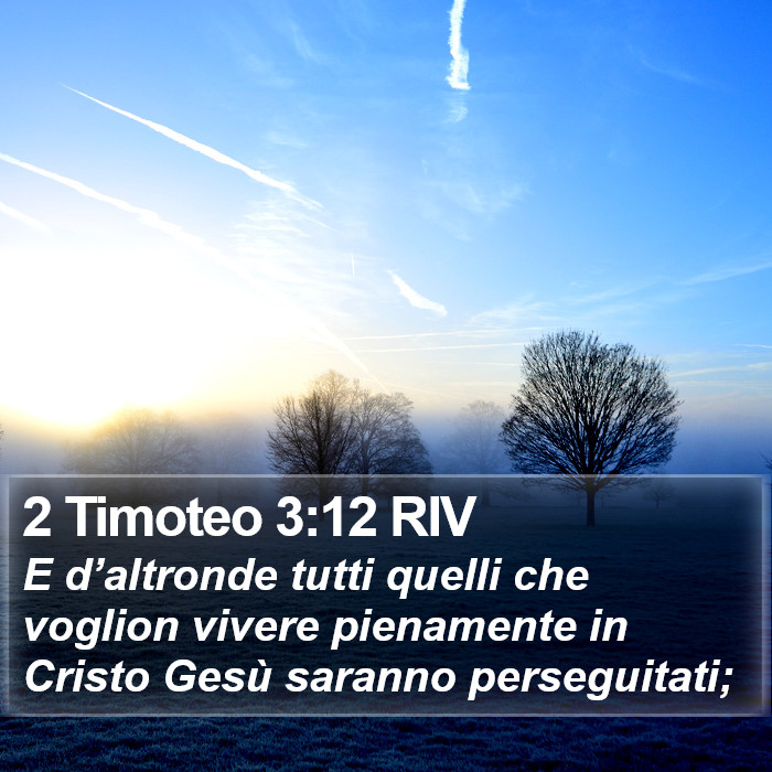 2 Timoteo 3:12 RIV Bible Study