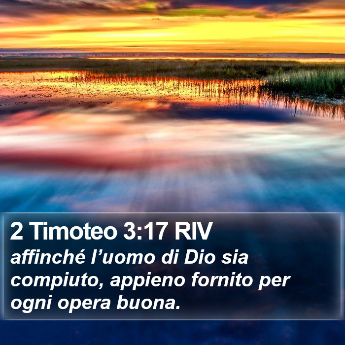 2 Timoteo 3:17 RIV Bible Study