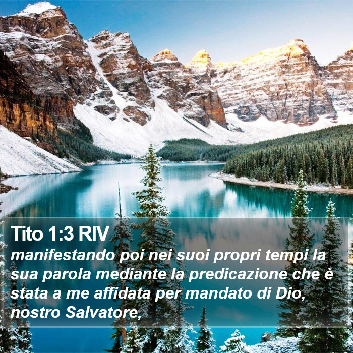 Tito 1:3 RIV Bible Study