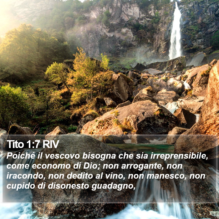 Tito 1:7 RIV Bible Study