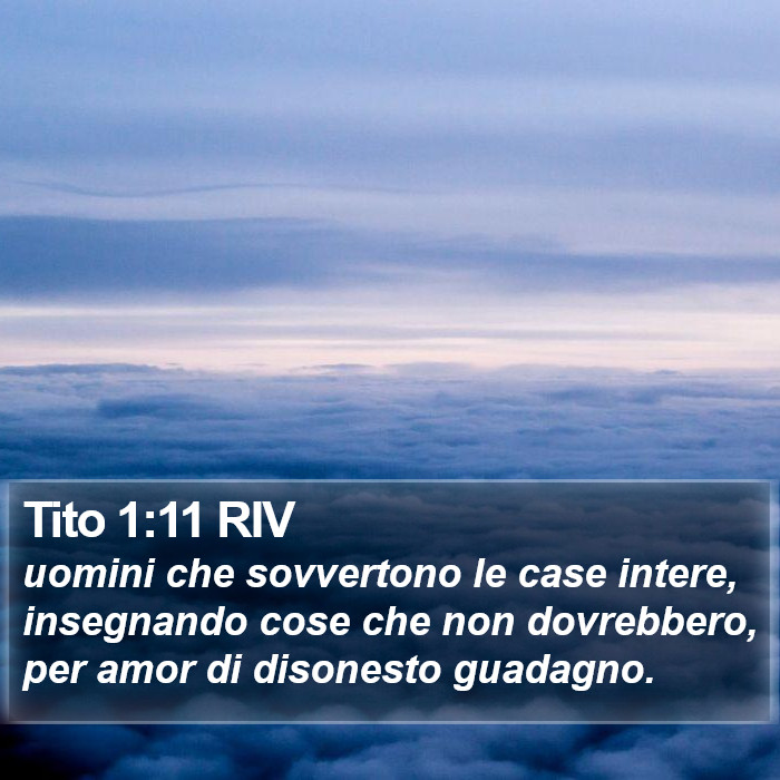 Tito 1:11 RIV Bible Study