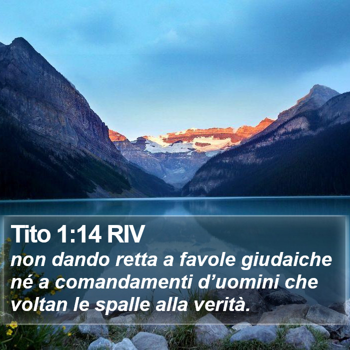 Tito 1:14 RIV Bible Study