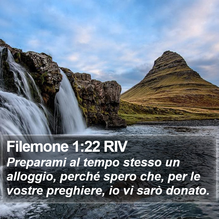Filemone 1:22 RIV Bible Study