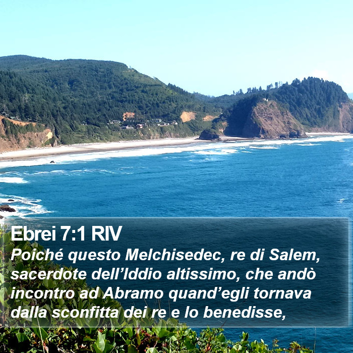 Ebrei 7:1 RIV Bible Study