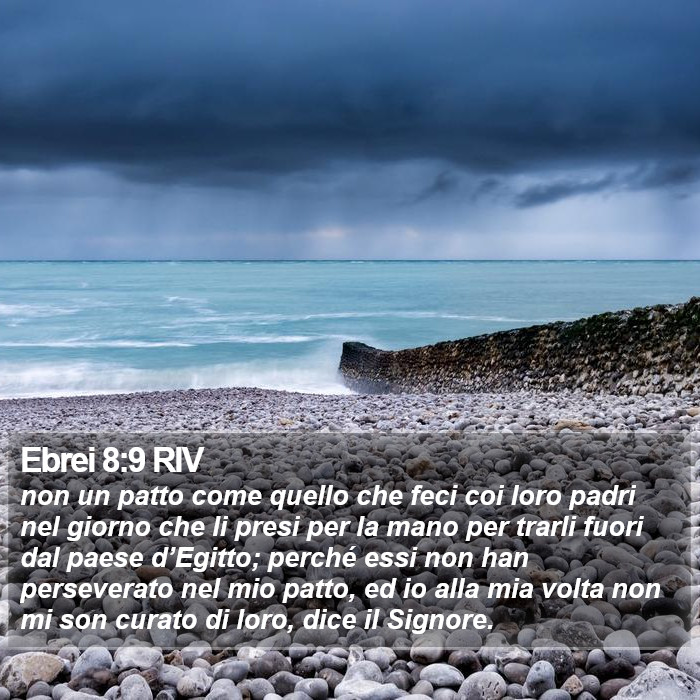 Ebrei 8:9 RIV Bible Study