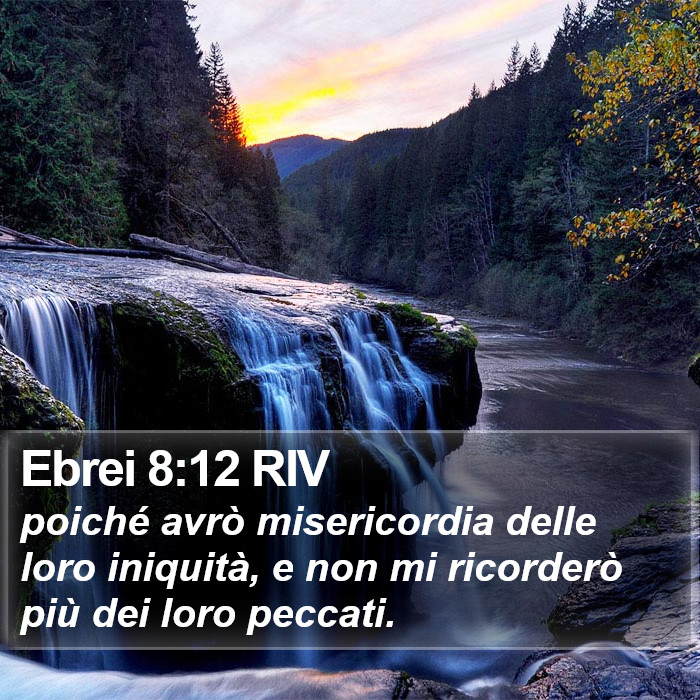 Ebrei 8:12 RIV Bible Study