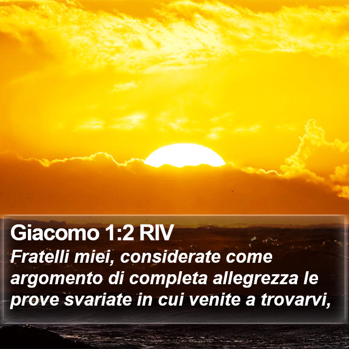 Giacomo 1:2 RIV Bible Study